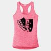 Multi-Color Sublimatable Ladies PosiCharge Electric Heather Racerback Tank Thumbnail