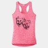 Multi-Color Sublimatable Ladies PosiCharge Electric Heather Racerback Tank Thumbnail