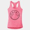 Multi-Color Sublimatable Ladies PosiCharge Electric Heather Racerback Tank Thumbnail