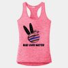 Multi-Color Sublimatable Ladies PosiCharge Electric Heather Racerback Tank Thumbnail