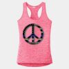 Multi-Color Sublimatable Ladies PosiCharge Electric Heather Racerback Tank Thumbnail