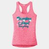 Multi-Color Sublimatable Ladies PosiCharge Electric Heather Racerback Tank Thumbnail