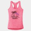 Multi-Color Sublimatable Ladies PosiCharge Electric Heather Racerback Tank Thumbnail