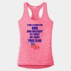 Multi-Color Sublimatable Ladies PosiCharge Electric Heather Racerback Tank Thumbnail