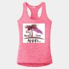 Multi-Color Sublimatable Ladies PosiCharge Electric Heather Racerback Tank Thumbnail