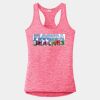 Multi-Color Sublimatable Ladies PosiCharge Electric Heather Racerback Tank Thumbnail