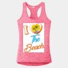 Multi-Color Sublimatable Ladies PosiCharge Electric Heather Racerback Tank Thumbnail