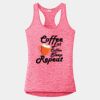 Multi-Color Sublimatable Ladies PosiCharge Electric Heather Racerback Tank Thumbnail