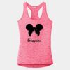 Multi-Color Sublimatable Ladies PosiCharge Electric Heather Racerback Tank Thumbnail