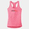 Multi-Color Sublimatable Ladies PosiCharge Electric Heather Racerback Tank Thumbnail