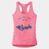 Multi-Color Sublimatable Ladies PosiCharge Electric Heather Racerback Tank Thumbnail