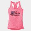 Multi-Color Sublimatable Ladies PosiCharge Electric Heather Racerback Tank Thumbnail