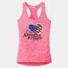 Multi-Color Sublimatable Ladies PosiCharge Electric Heather Racerback Tank Thumbnail