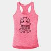 Multi-Color Sublimatable Ladies PosiCharge Electric Heather Racerback Tank Thumbnail