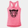 Multi-Color Sublimatable Ladies PosiCharge Electric Heather Racerback Tank Thumbnail