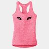 Multi-Color Sublimatable Ladies PosiCharge Electric Heather Racerback Tank Thumbnail