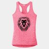 Multi-Color Sublimatable Ladies PosiCharge Electric Heather Racerback Tank Thumbnail