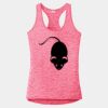 Multi-Color Sublimatable Ladies PosiCharge Electric Heather Racerback Tank Thumbnail