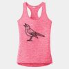 Multi-Color Sublimatable Ladies PosiCharge Electric Heather Racerback Tank Thumbnail