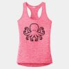 Multi-Color Sublimatable Ladies PosiCharge Electric Heather Racerback Tank Thumbnail