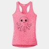 Multi-Color Sublimatable Ladies PosiCharge Electric Heather Racerback Tank Thumbnail