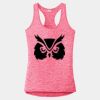 Multi-Color Sublimatable Ladies PosiCharge Electric Heather Racerback Tank Thumbnail