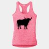 Multi-Color Sublimatable Ladies PosiCharge Electric Heather Racerback Tank Thumbnail