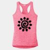 Multi-Color Sublimatable Ladies PosiCharge Electric Heather Racerback Tank Thumbnail