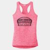 Multi-Color Sublimatable Ladies PosiCharge Electric Heather Racerback Tank Thumbnail