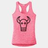 Multi-Color Sublimatable Ladies PosiCharge Electric Heather Racerback Tank Thumbnail