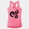 Multi-Color Sublimatable Ladies PosiCharge Electric Heather Racerback Tank Thumbnail